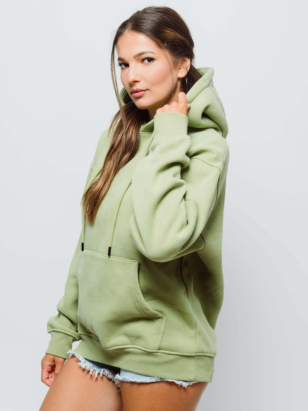Green Hoodie